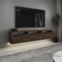 Hanah Home Mueble para TV Neon - Chestnut